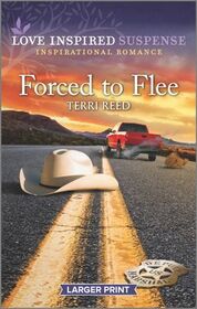 Forced to Flee (Love Inspired Suspense, No 988) (Larger Print)