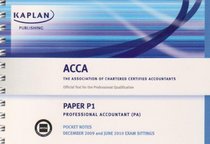 P1 Professional Accountant PA: Pocket Notes (Acca Pocket Notes)