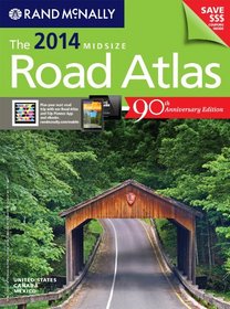 USA, Road Atlas, Midsize 2014 (Rand Mcnally Road Atlas Midsize)