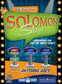 Solomon Says Bible Trivia: Anything Goes: Test Your Bible Knowledge in this Wacky Game Show!