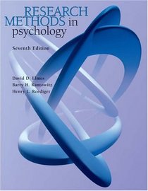 Research Methods in Psychology (with InfoTrac)