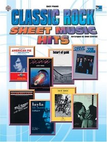 Classis Rock Sheet Music Hits: Easy Piano