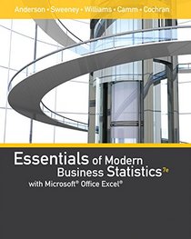 Essentials of Modern Business Statistics with Microsoft Excel (with XLSTAT Education Edition Printed Access Card)