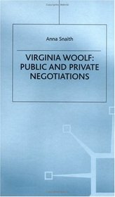 Virginia Woolf : Public and Private Negotiations