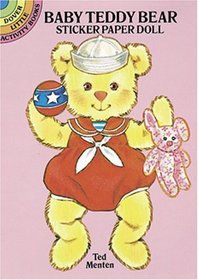 Baby Teddy Bear Sticker Paper Doll (Dover Little Activity Books)