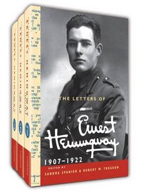 The Letters of Ernest Hemingway, Volumes 1-3 3 Volume Hardback Set: Volume 1-3 (The Cambridge Edition of the Letters of Ernest Hemingway)