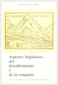 Aspectos linguisticos del descubrimiento y de la conquista (V centenario del descubrimiento de America) (Spanish Edition)