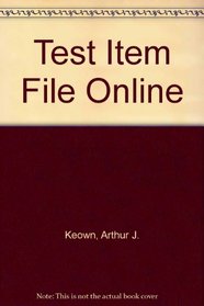 Test Item File Online