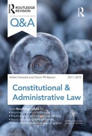 Q&A Constitutional & Administrative Law 2011-2012 (Questions and Answers)