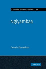 Ngiyambaa (Cambridge Studies in Linguistics)