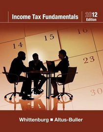 Income Tax Fundamentals 2012 (with H&R BLOCK At Home(TM) Tax Preparation Software CD-ROM)