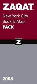 Zagat 2008 New York City Book & Map Pack