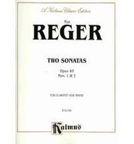 Two Sonatas, Opus 40, Nos. 1 & 2 (Kalmus Edition)