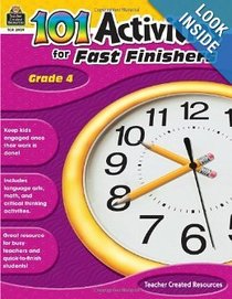 By Teacher Created Resources Staff, One Not One Activities For Fast Finishers Grd Four