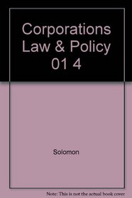 Corporations Law & Policy 01 4