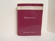 Precalculus: Student's Solution Manual