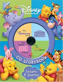 Disney Winnie the Pooh CD Storybook: The Many Adventure of Winnie the Pooh / Piglet's Big Movie / Pooh's Heffalump Movie / The Tigger Movie (Winnie the Pooh)