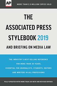 The Associated Press Stylebook 2019: and Briefing on Media Law (Associated Press Stylebook and Briefing on Media Law)