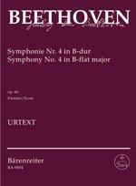 Symphony No. 4 in B-flat Major: Baerenreiter Full Score