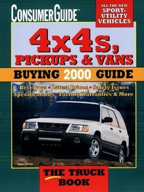 2000 4x4s, Pickups and Vans (4x4s, Pickups and Vans: Buying Guide)