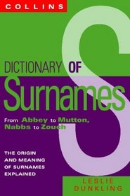 Dictionary of Surnames