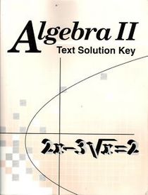 Algebra 11 Text Solution Key
