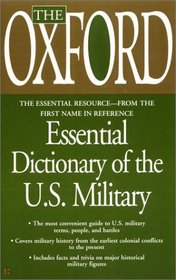 The Oxford Essential Dictionary of the U.S. Military