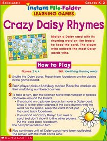 Crazy Daisy Rhymes (Instant File-Folder Games, Grades K-2)