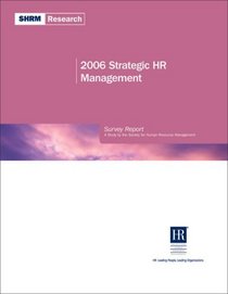 2006 Strategic HR Management (Shrm Research)