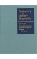 Twentieth-Century European Writers: First Series (Dictionary of Literary Biography)
