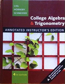 College Algebra and Trigonometry