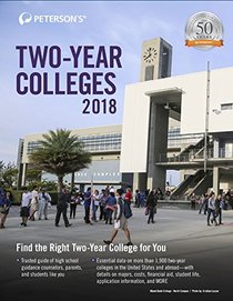 Two-Year Colleges 2018 (Peterson's Two Year Colleges)