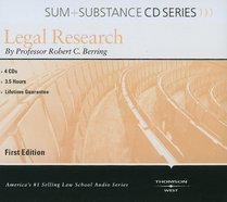 Sum and Substance: Legal Research (Outstanding Professor Series)