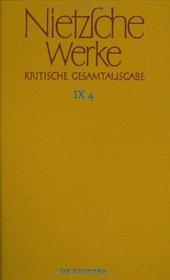 Werke: Vierter Band, Arbeitshete W13, W14, W15, W16, W17 (German Edition)