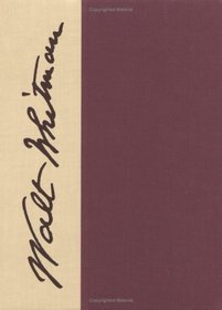 Whitman Manuscripts at the University of Virginia (The Walt Whitman Archive, Vol 3, Pt. 1-2)