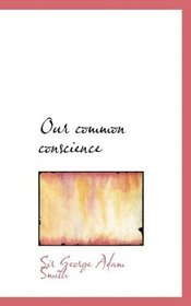 Our common conscience