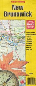 New Brunswick: Includes Detailed Road Map, Detailed Area Maps, Bathurst, Campbellton, Edmundston ... Saint John