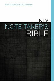 NIV, Note-Taker's Bible, Hardcover