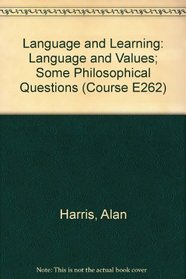 Language and Learning (Course E262)
