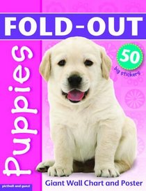 Fold-out Puppies (Fold-out Poster Sticker Books)
