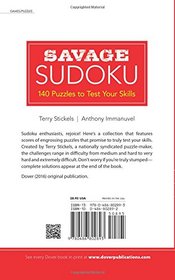Savage Sudoku: 140 Puzzles to Test Your Skills