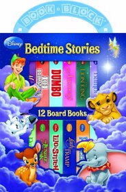 Disney: Bedtime Stories (12 Board Book Block)