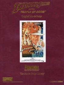 Indiana Jones Temple of Doom Original Movie Script Library Collector's Edition