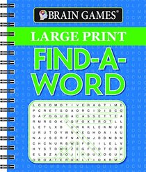 Brain Games Large Print Find a Word