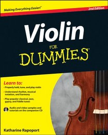 Violin For Dummies, 2nd Edition (For Dummies (Sports & Hobbies))