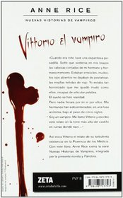 Vittorio El Vampiro (Nuevas Historias De Vampiros / New Tales of the Vampires) (Spanish Edition)