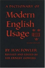 Oxford Fowler's Modern English Usage Dictionary