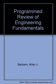 Programmed Review of Engineering Fundamentals