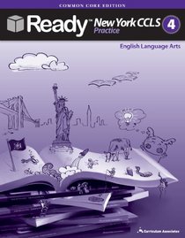 New York 2014 Grade 4 Common Core Practice Test Book for ELA with Answer Key CCLS Ready New York