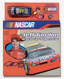 Jeff Gordon: Stock Car Superstar (NASCAR Book and Car)